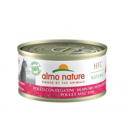   Almo Nature HFC Natural Adult Cat Chicken Liver 70 г (8001154124583)