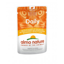   Almo Nature Daily Cat Chicke Salmon 70 г (8001154121957)