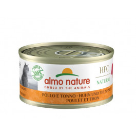   Almo Nature HFC Natural Adult Cat Chicken Tuna 70 г (8001154007596)