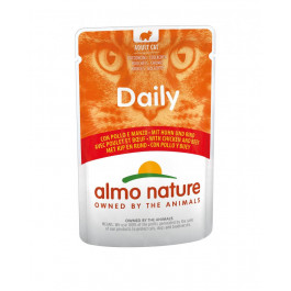   Almo Nature Daily Cat Chicken Beef 70 г (8001154121964)