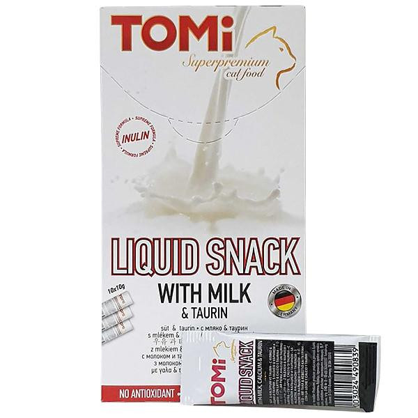 TOMi Liquid Snack Milk&Taurin 10 г (490969) - зображення 1