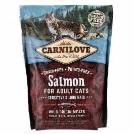   Carnilove Salmon Sensitive & Long Hair 0,4 кг (170192/2294)