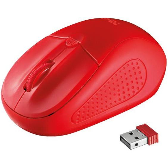 Trust Primo Wireless Mouse Red (20787) - зображення 1