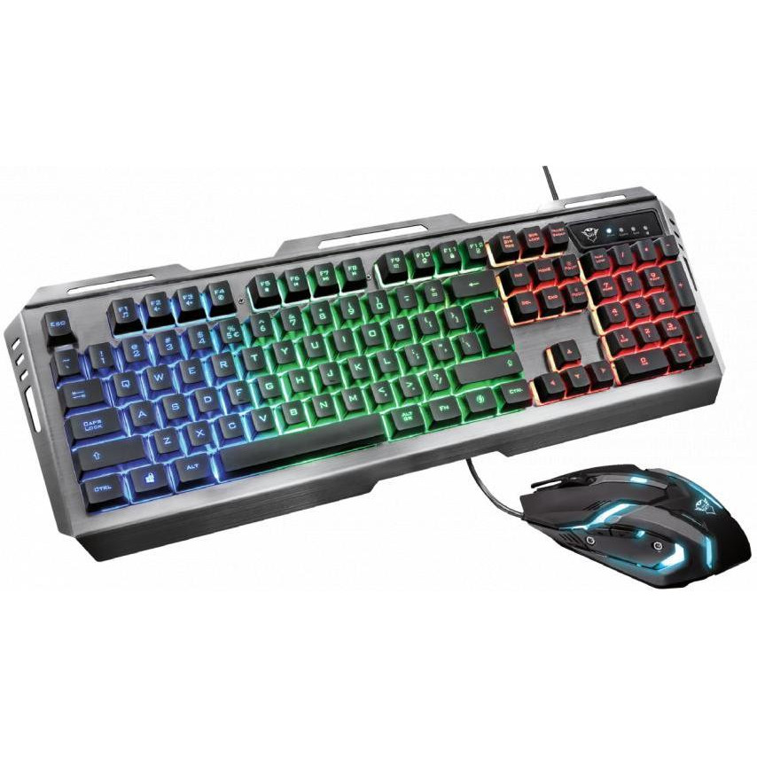 Trust GXT 845 Tural Combo Gaming Black (22457) - зображення 1