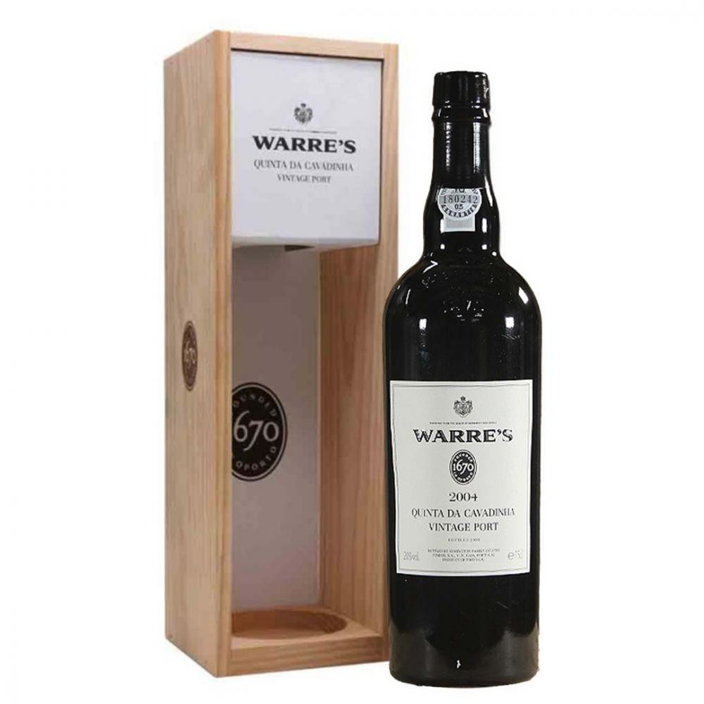 Casa Santos Lima Портвейн Warre's, Quinta da Cavadinha Vintage Port, 2004, wooden box (5010867101555) - зображення 1