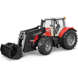   Bruder Massey Ferguson 7624 з переднім наватажувачем (03047)