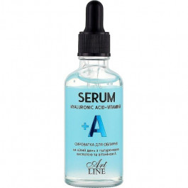   Art Line Сироватка для обличчя  Serum Hyaluronic Acid + Vitamin A 50 мл