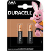 Duracell AAA bat Alkaline 2шт Basic 81484984 - зображення 1