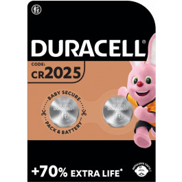   Duracell CR-2025 bat(3B) Lithium 2шт 5003990