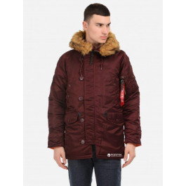   Alpha Industries Парку  Slim Fit N-3B Parka 3XL Maroon/Orange