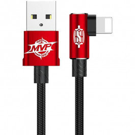   Baseus MVP Elbow Type Cable USB For IP 2A 1M Red (CALMVP-09)