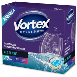   Vortex Таблетки для посудомоечных машин all in 1 40 шт (4823071618594) (55600425)