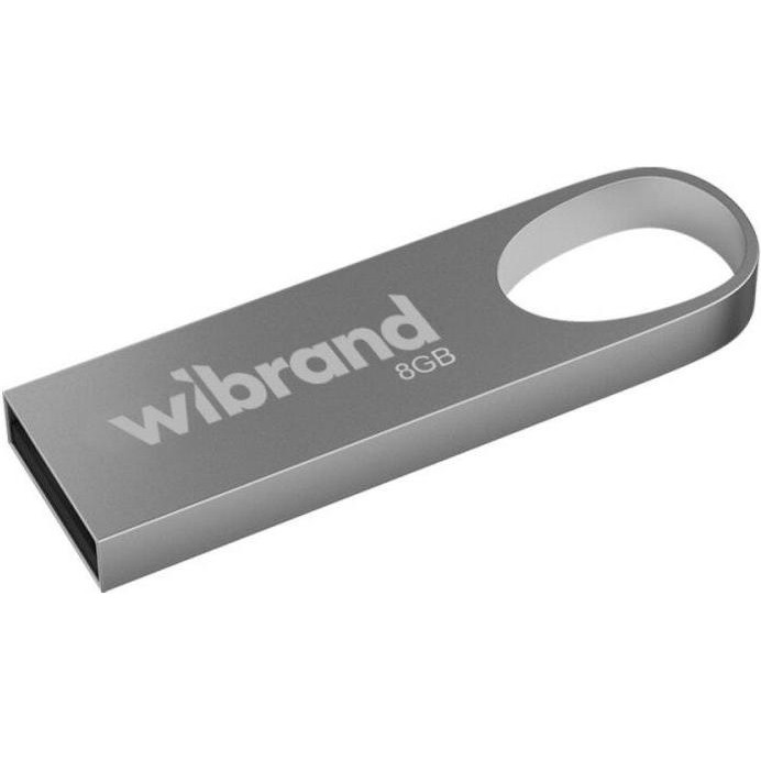 Wibrand 8 GB Irbis USB2.0 Silver WI2.0/IR8U3S - зображення 1