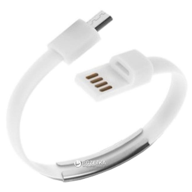 VALUE USB 2.0 - microUSB 0.2m White (S0605) - зображення 1