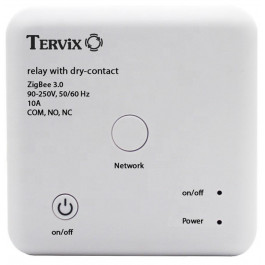   Tervix Pro Line ZigBee Dry Contact On/Off реле з сухим контактом (431181)