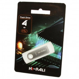   Hi-Rali 4 GB Shuttle series Silver (HI-4GBSHSL)