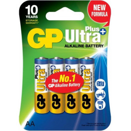   GP Batteries AA bat Alkaline 4шт Ultra Plus (15AUP-U4)