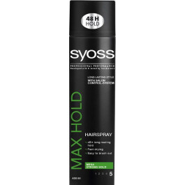   Syoss Max Hold 400 ml Лак для волос Максимальная фиксация 5 (8410436135177)