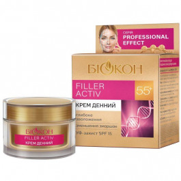   Біокон Крем для лица  Professional Effect Filler Activ 55+ дневной 50мл (4820160037342)