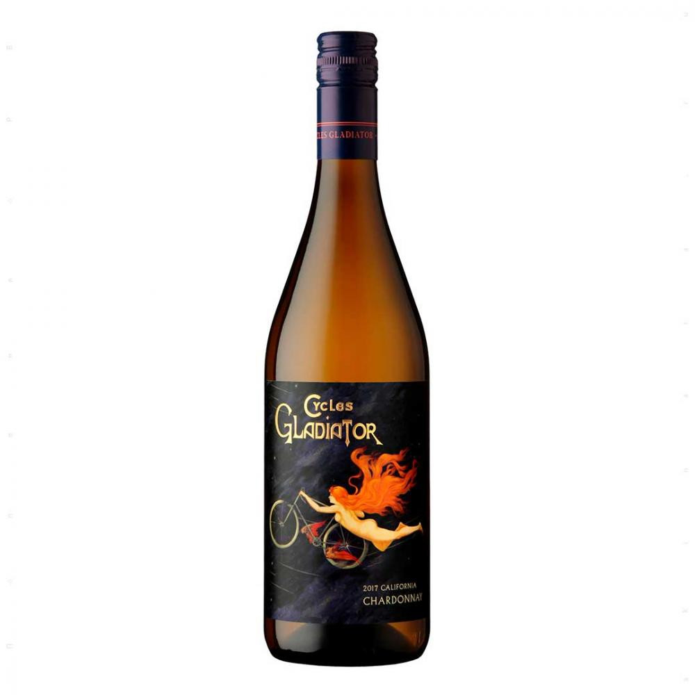 Cycles Gladiator Вино  Chardonnay белое сухое 0.75л 13.5% (757725810680) - зображення 1