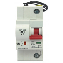   Tervix Pro Line WiFi Circuit Breaker, 10A	(439451)