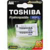 Toshiba AAA 950mAh NiMH 2шт Rechargeable (00156699) - зображення 1