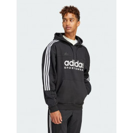   Adidas Худі утеплене чоловіче  M TIRO HOODIE BLACK IV8126 M Чорне (4067892556783)