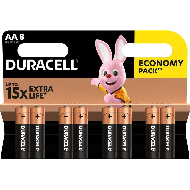 Duracell Duralock Basic AA/LR06 BL 8шт (5000394159990) - зображення 1