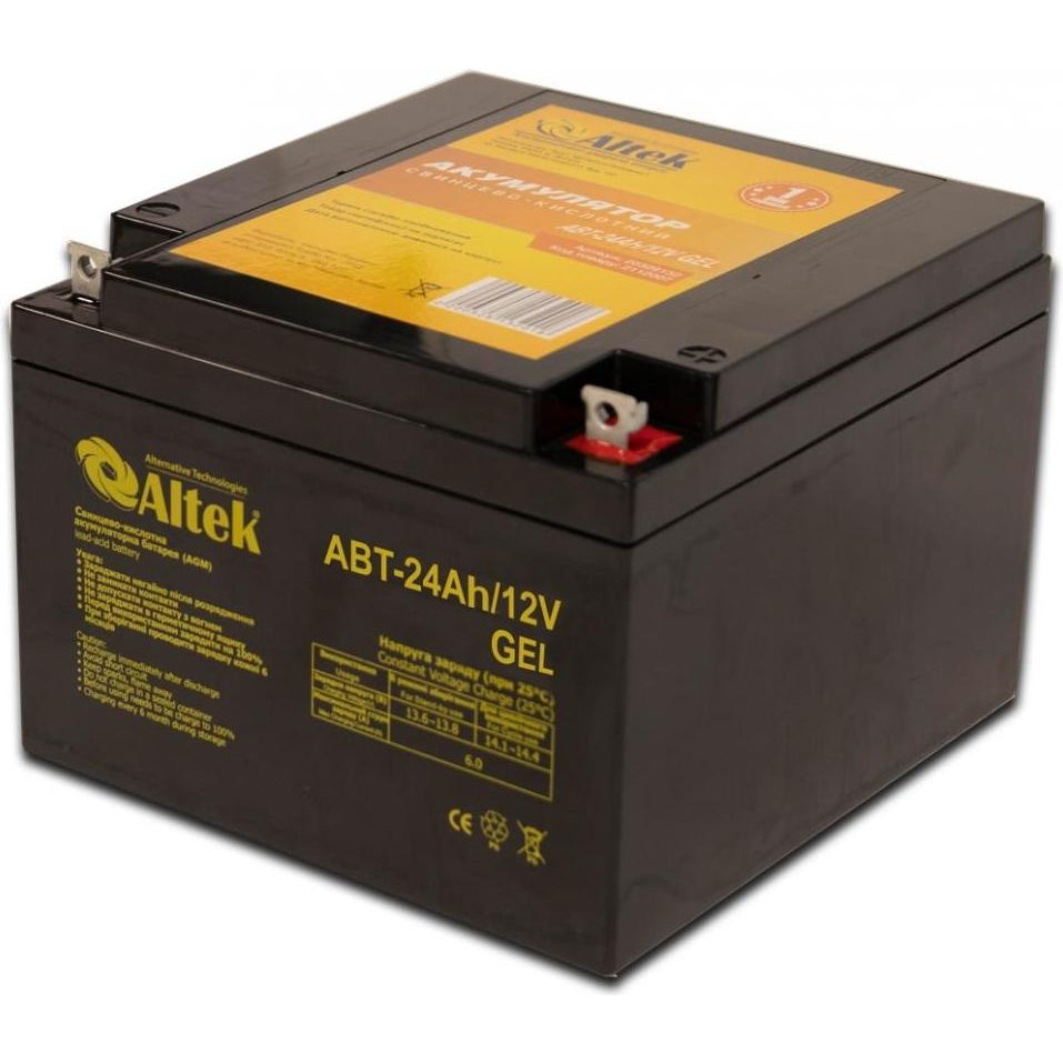 Altek ABT-24Аh/12V GEL - зображення 1