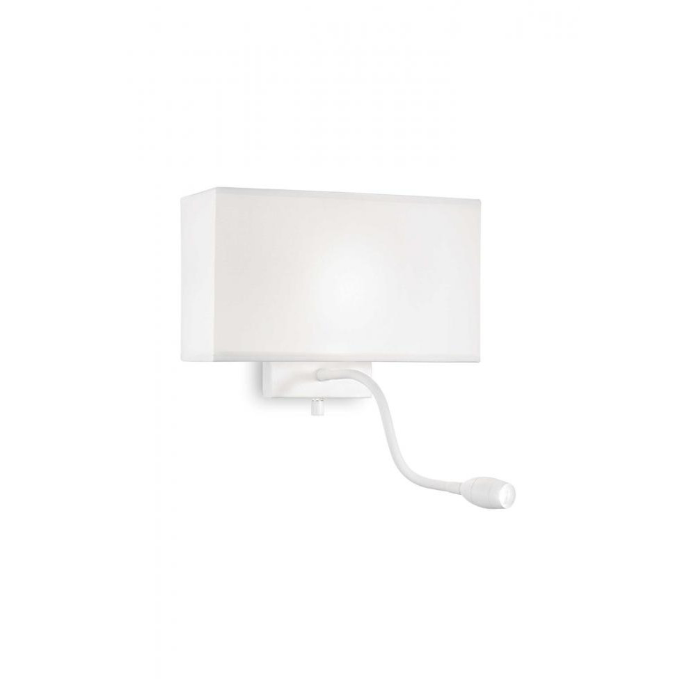 Ideal Lux Світильник настінний (HOTEL AP2 ALL WHITE) - зображення 1