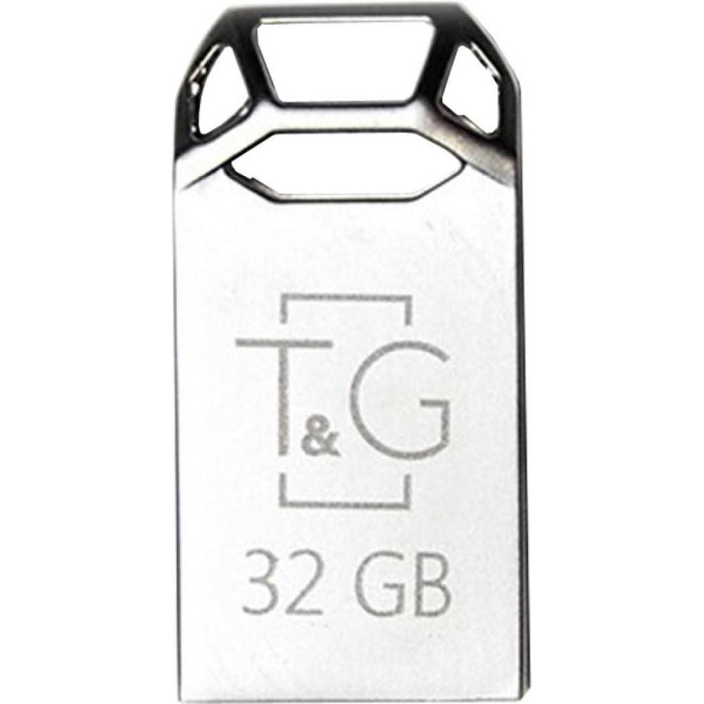 T&G 32 GB 110 Metal Series Silver (TG110-32G) - зображення 1