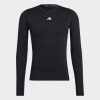 Adidas Чорна чоловіча футболка  TF LS TEE HK2336 - зображення 8