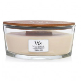   WoodWick Ароматична свіча  Ellipse Vanilla Bean 453 г (76112E)