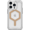 URBAN ARMOR GEAR iPhone 15 Pro Plyo Magsafe, Ice/Gold (114286114381) - зображення 1