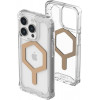 URBAN ARMOR GEAR iPhone 15 Pro Plyo Magsafe, Ice/Gold (114286114381) - зображення 3