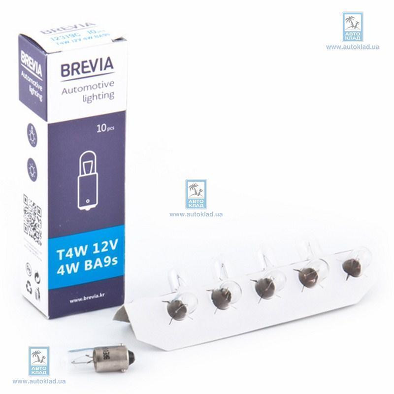 Brevia T4W 12V 4W BA9s CP (12319) - зображення 1