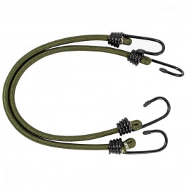   Highlander Мотузка bungee Highlander Outdoor 8 мм x 45 см 2 шт. - Olive