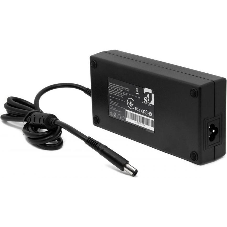 1StCharger Dell 19.5V 180W 9.23A 7.4х5.0мм (AC1STDE180WB) - зображення 1