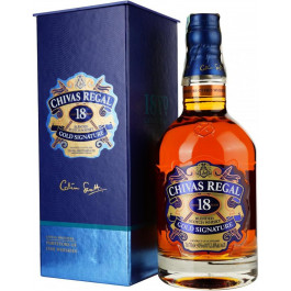   Chivas Regal Виски 0.7 л 18 лет выдержки 40% в подарочной упаковке (5000299225004)