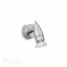   Ideal Lux Спот ALFA AP1 NICKEL (009377)