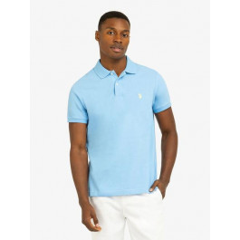   U.S. Polo Assn Поло довге чоловіче  11C581-3O00A(BLUE COAST) XXL Блакитне