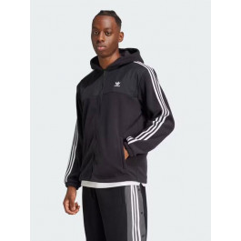   Adidas Худі чоловіче утеплене  Originals Fleece Hoodie IZ4802 M Чорне (4067894659123)