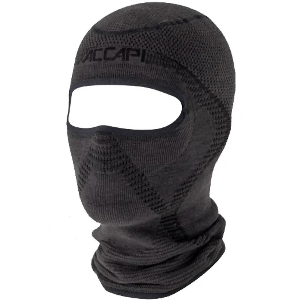 Accapi Балаклава  Ergowool Balaclava 50-56 cm Iron/Black (ACC WA835.6799-1) - зображення 1