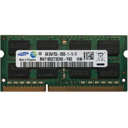   Samsung 4 GB SO-DIMM DDR3L 1600 MHz (M471B5273CH0-YK0)