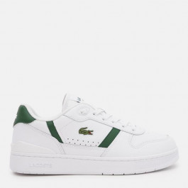   LACOSTE Жіночі кросівки  T-Clip 748SFA0042-1R5 40 (T6.5) 25.6 см Wht/Dk Grn (5059862370900)