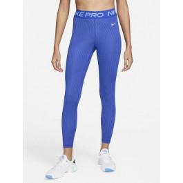   Nike Спортивні легінси для фітнесу високі жіночі  7/8 Tights FN4154-405 XL Сині (196974974390)