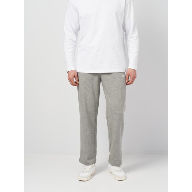 Nike Спортивні штани чоловічі  M Nk Club Knit Oh Pant FQ4332-063 2XL DK GREY HEATHER/WHITE (196974957263) - зображення 1