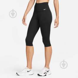   Nike Спортивні шорти жіночі  One Cpri Tights DV9024-010 XS Black/White (196153776401)