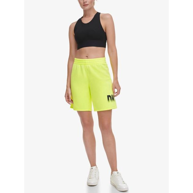 DKNY Спортивні шорти жіночі  NY (DKNY) Fade Away Logo 8 Rel DP3S5165-ZST XS Салатові (755404325586) - зображення 1