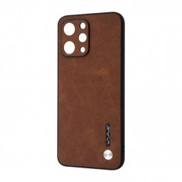   WAVE Leather Case Xiaomi Redmi 12 4G Dark Brown